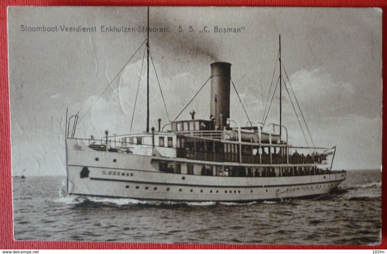 NETHERLANDS , SS. C.BOSMAN - Steamers