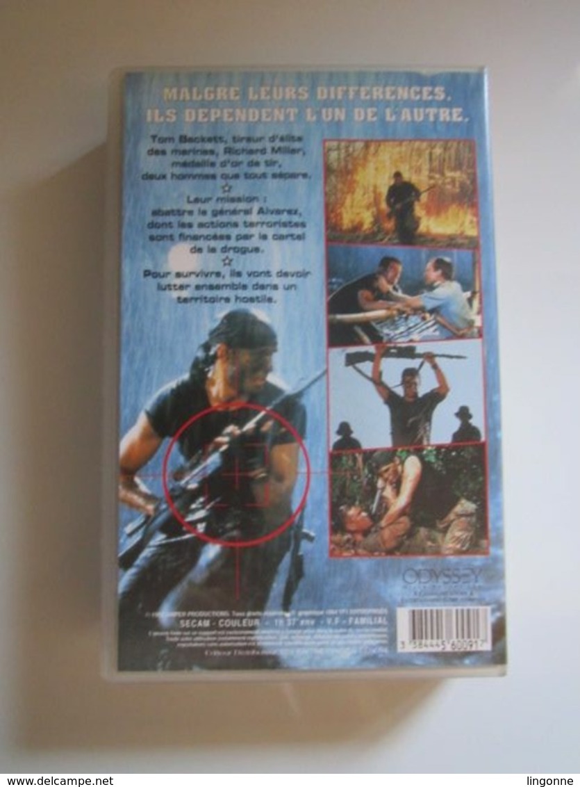 CASSETTE VIDEO VHS SNIPER TIREUR D’ÉLITE - Tom Berenger - Acción, Aventura