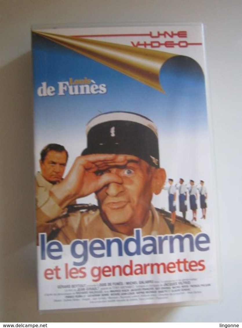 CASSETTE VIDEO - COFFRET 6 VHS - LE GENDARME L'INTEGRALE Avec LOUIS DE FUNES - Comédie