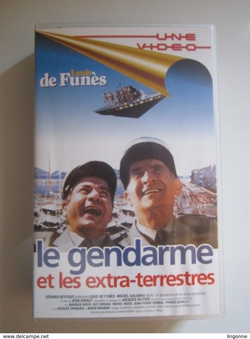 CASSETTE VIDEO - COFFRET 6 VHS - LE GENDARME L'INTEGRALE Avec LOUIS DE FUNES - Comédie