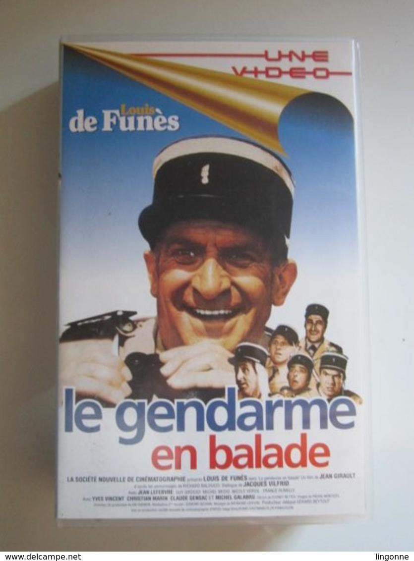 CASSETTE VIDEO - COFFRET 6 VHS - LE GENDARME L'INTEGRALE avec LOUIS DE FUNES