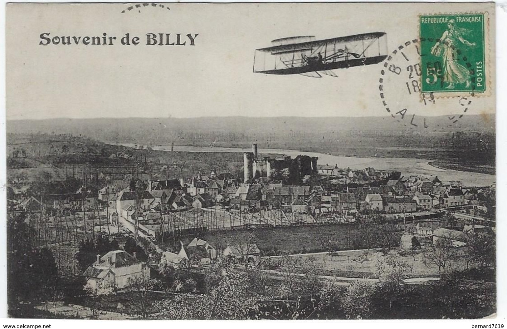 03  Billy  Environs De Vichy Souvenir - Autres & Non Classés