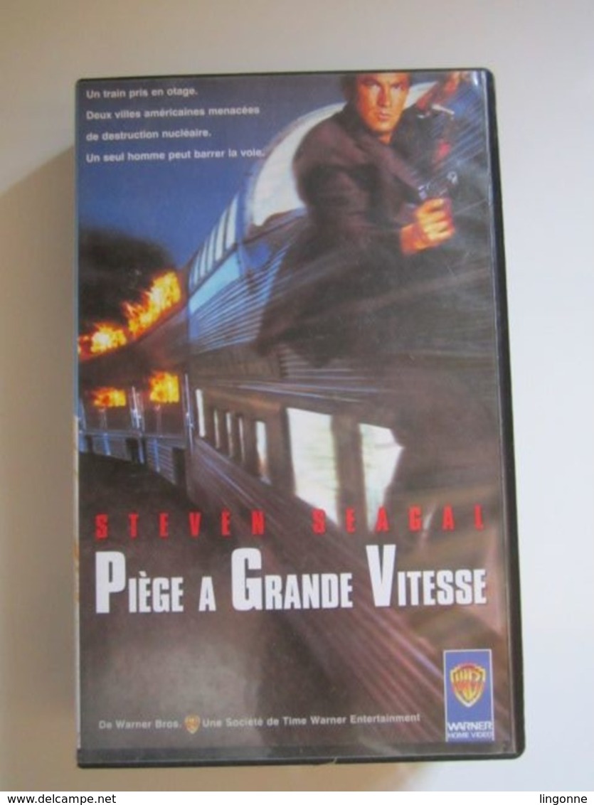 CASSETTE VIDEO VHS  Piège A Grande Vitesse Avec Steven Seagal - Action, Adventure