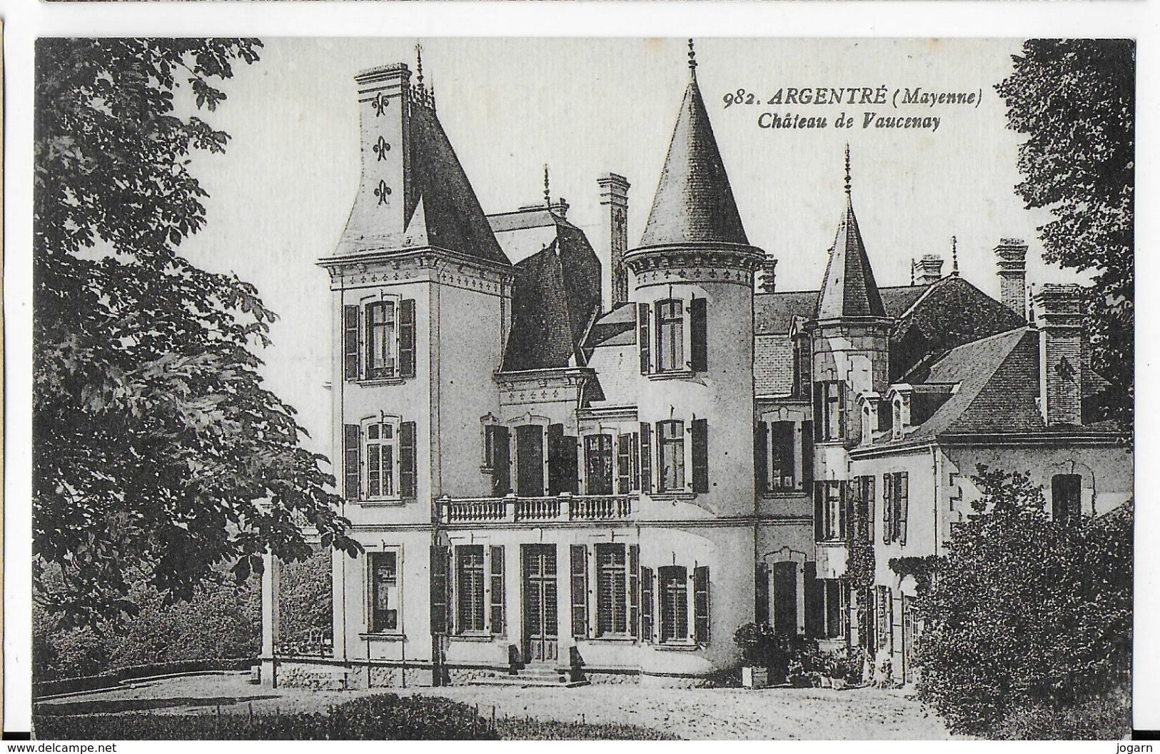 53 - ARGENTRÉ - Château De Vaucenay   BA - Argentre