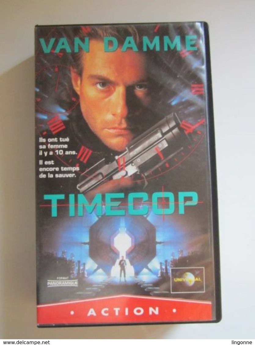 CASSETTE VIDEO VHS TIMECOP VAN DAMME - Action & Abenteuer