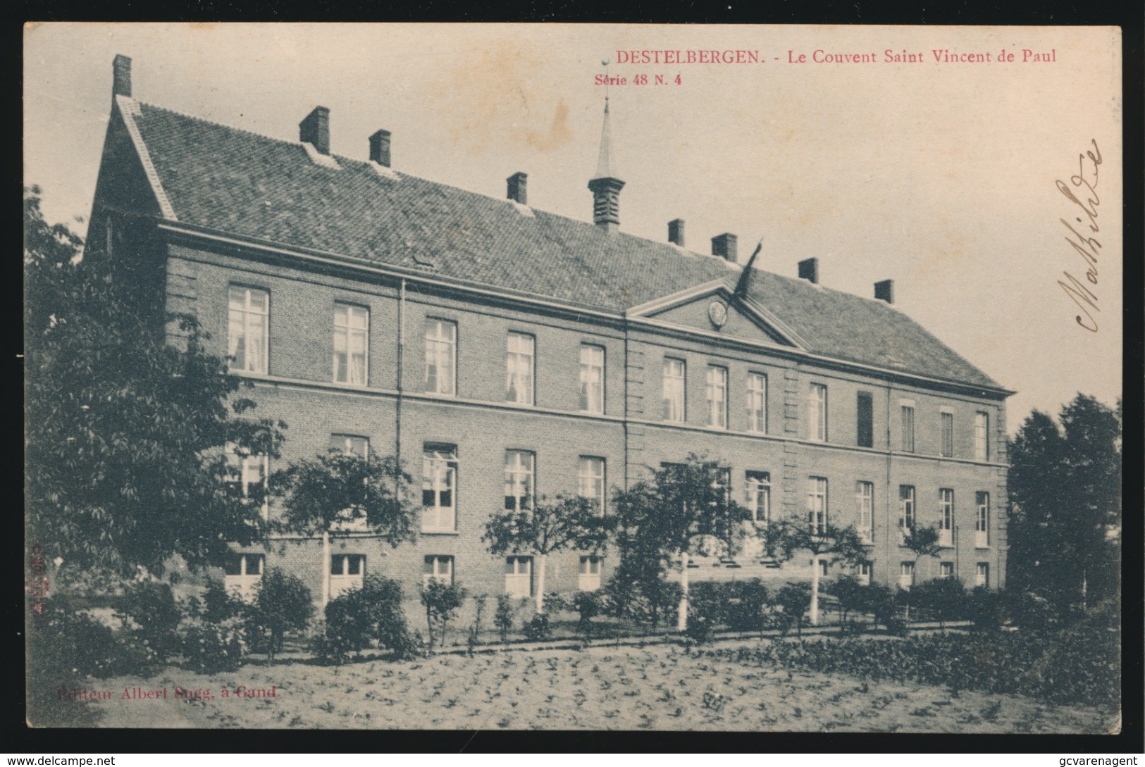 DESTELBERGEN   A.SUGG 48 /  LE COUVENT SAINT VINCENT DE PAUL - Destelbergen