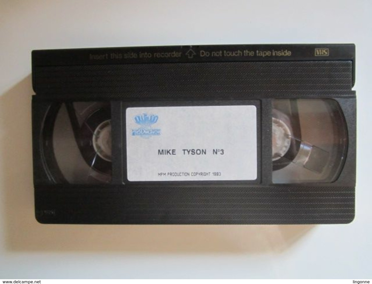 CASSETTE VIDEO VHS MIKE TYSON ANALYSE POUR VOUS VOYAGE DANS L'HISTOIRE DE LA BOXE - Sport