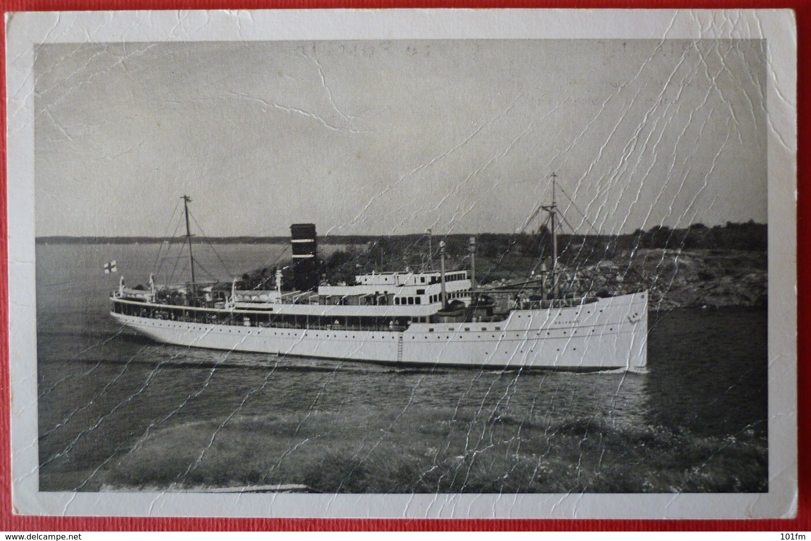 FINLAND STEAMSHIP CO. HELSINKI - S.S. ARIADNE - Steamers