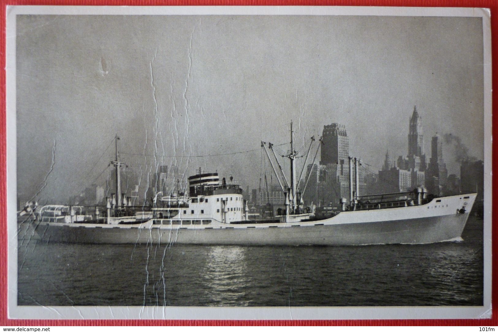 FINLAND STEAMSHIP CO. HELSINKI - S.S. SIRIUS - Steamers