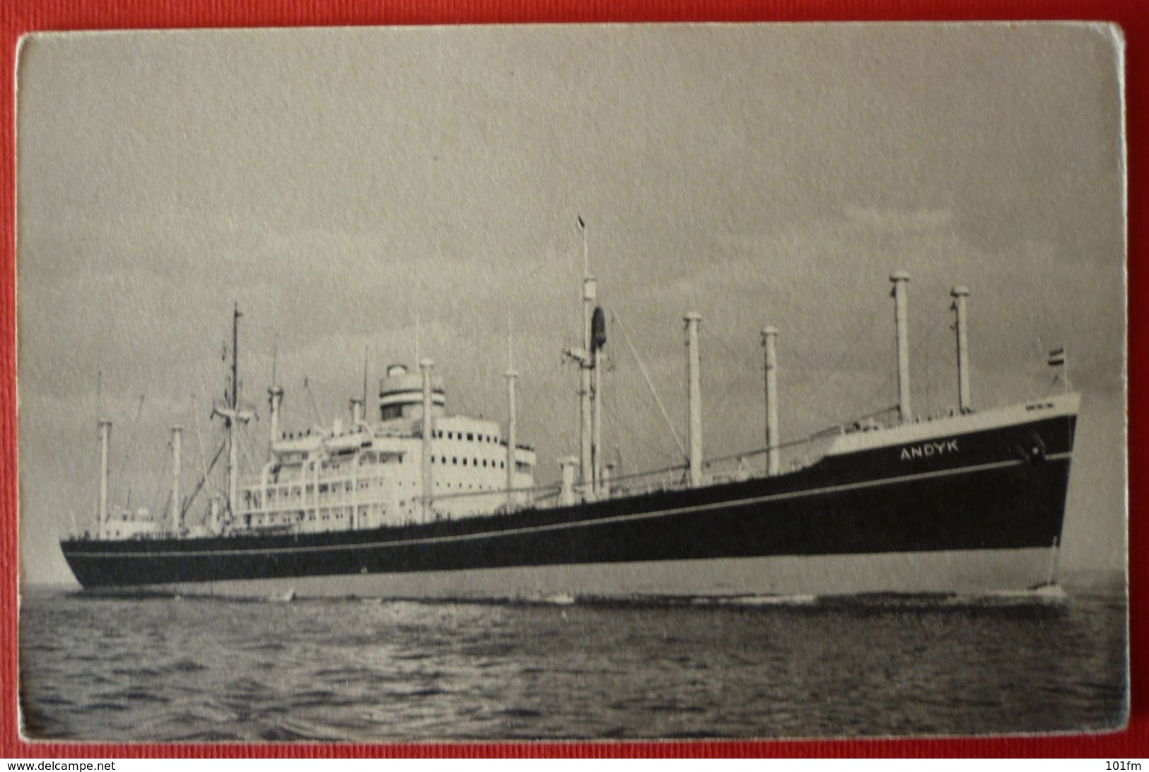 HOLLAND - AMERICA LINE , S.S. ANDYK - Steamers