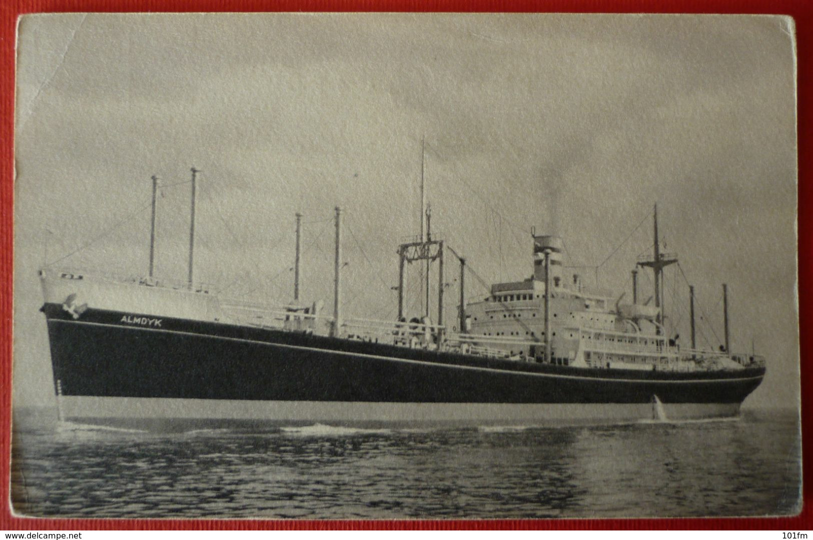 HOLLAND - AMERICA LINE , S.S. ALMDYK - Steamers