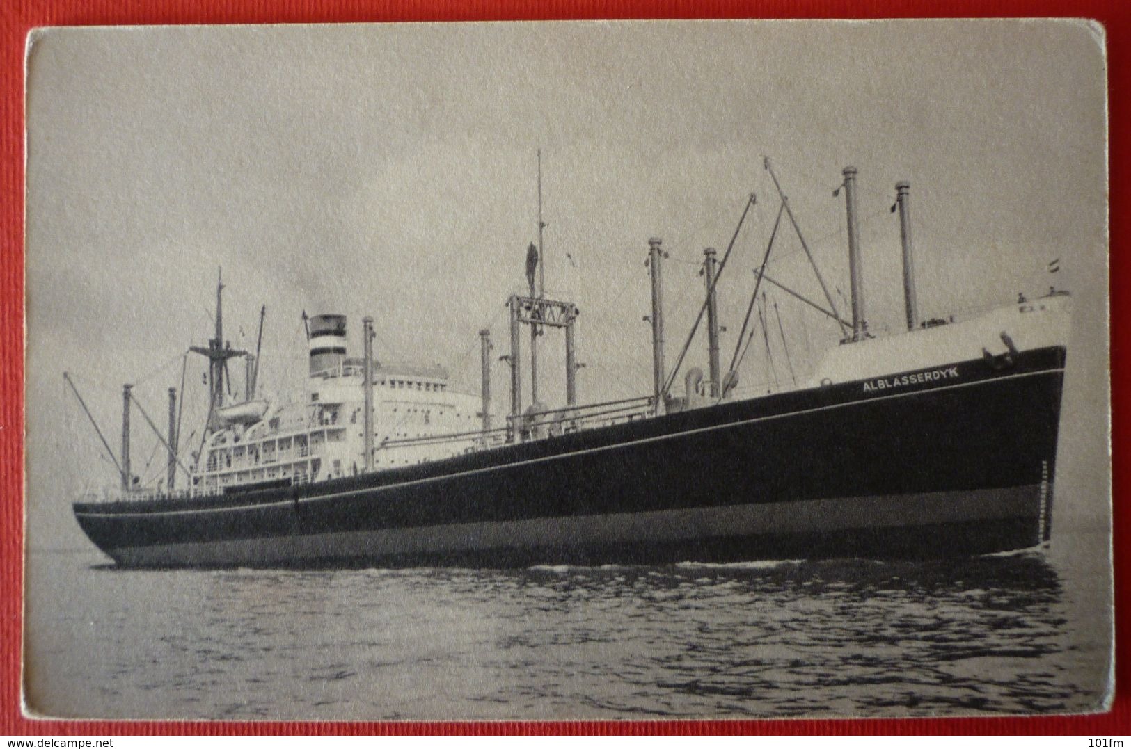 HOLLAND - AMERICA LINE , S.S. ALBLASSERDYK - Steamers