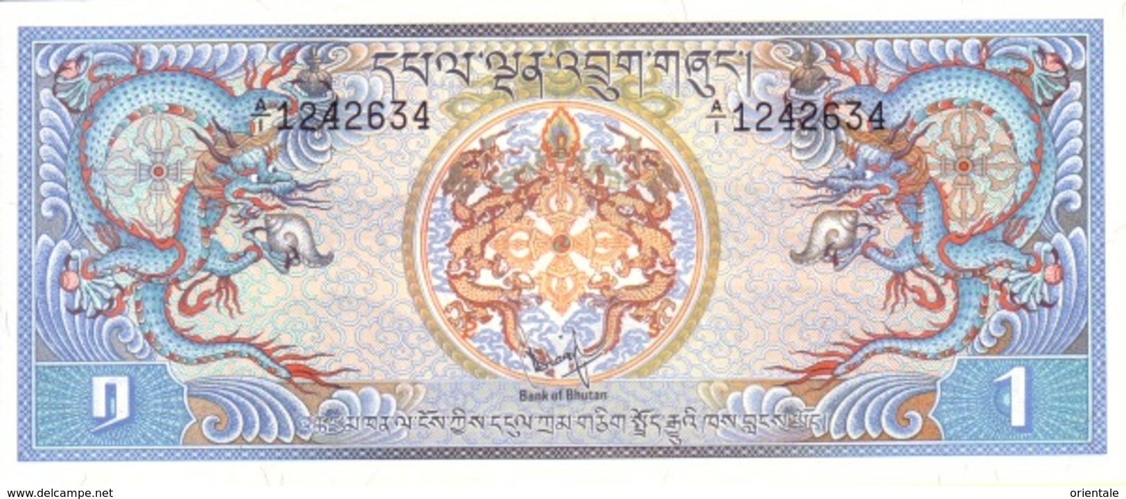 BHUTAN  P. 5 1 N 1981 UNC - Bhutan