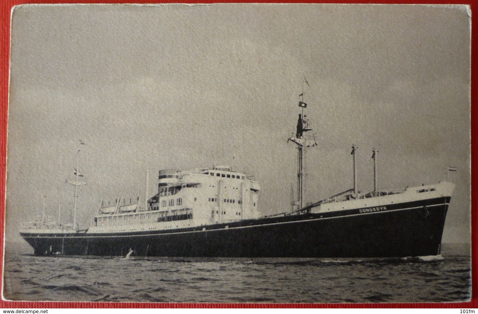 HOLLAND - AMERICA LINE , S.S. DONGEDYK - Paquebots