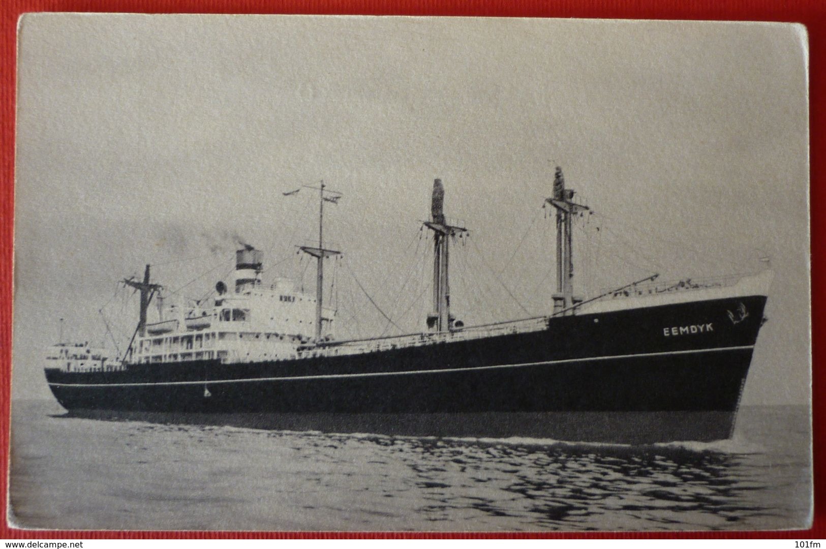 HOLLAND - AMERICA LINE , S.S. EEMDYK - Steamers