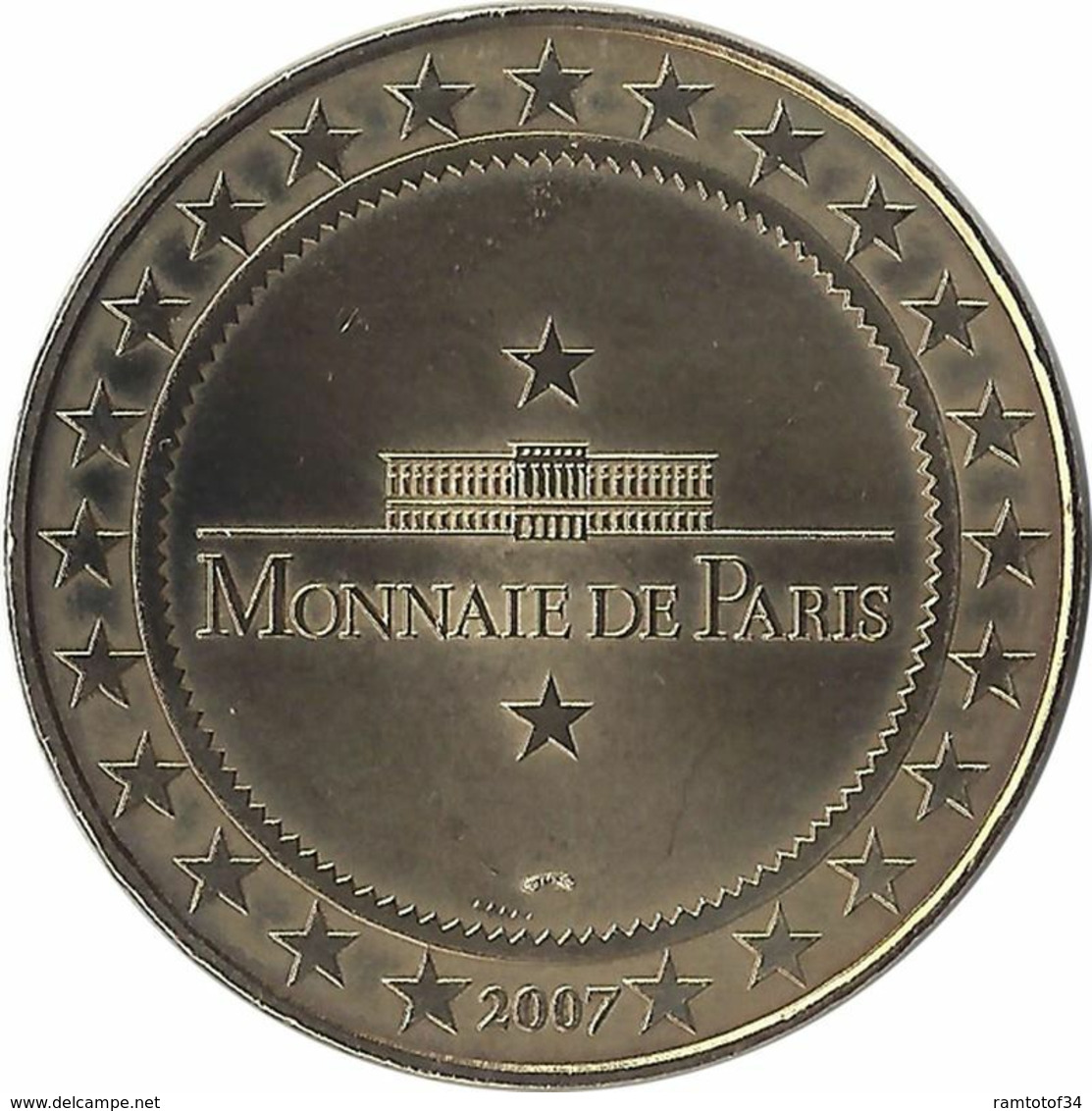 2007 MDP309 - SIGEAN - Réserve Africaine De Sigean 6 (La Girafe) / MONNAIE DE PARIS - 2007