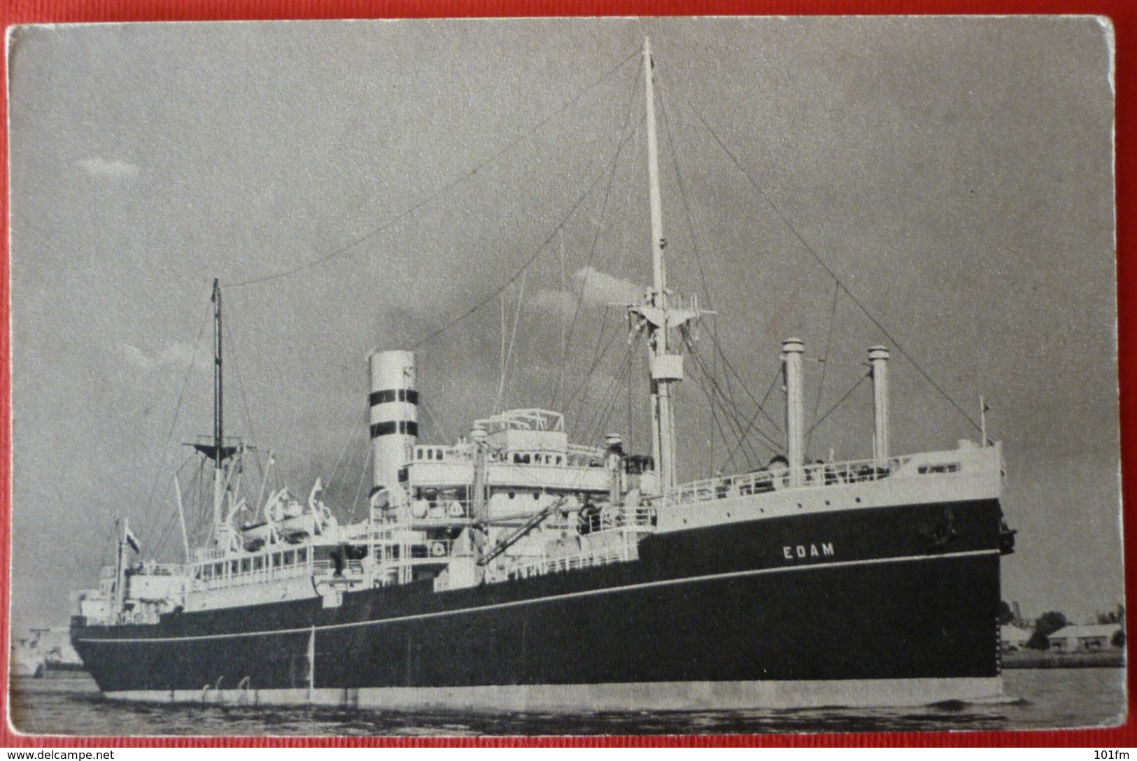 HOLLAND - AMERICA LINE , S.S. EDAM - Steamers