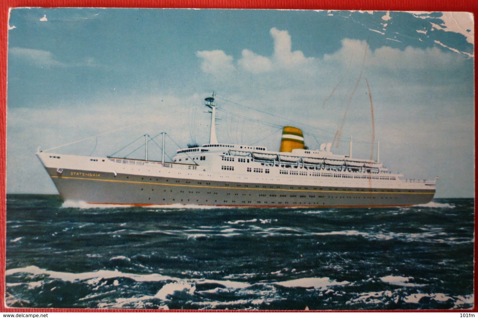 HOLLAND - AMERICA LINE , S.S. STATENDAM - Steamers