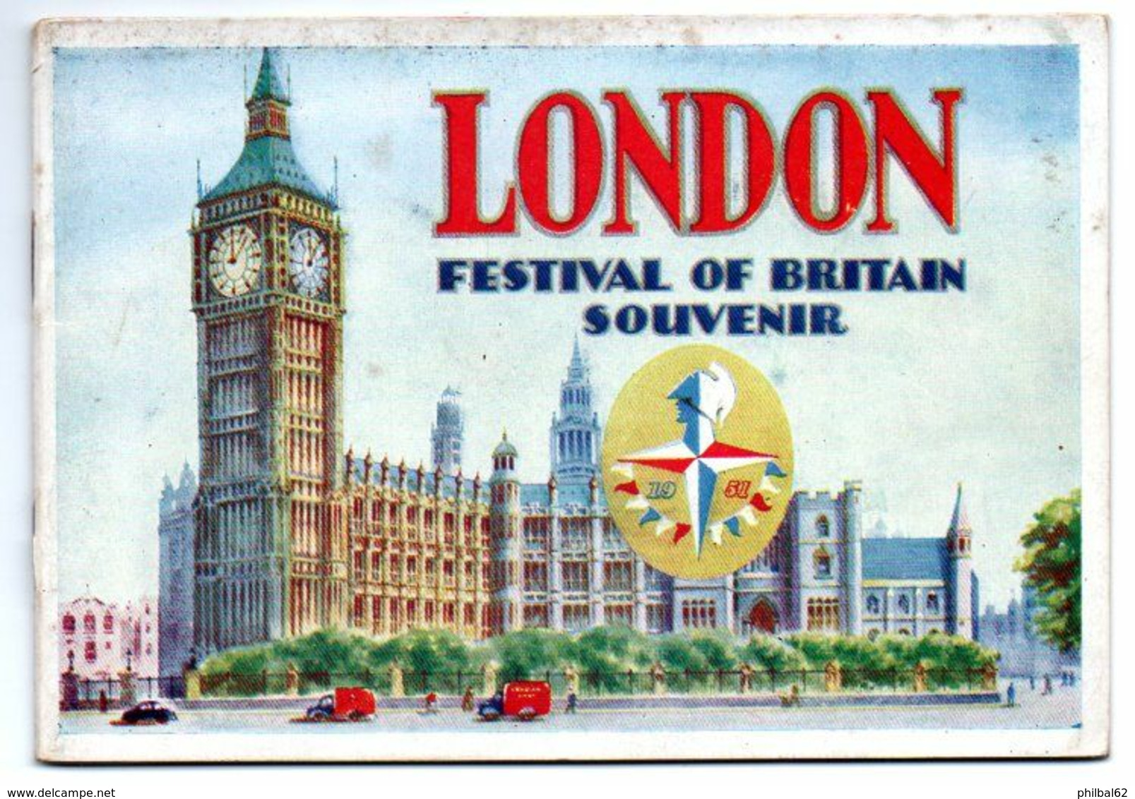 Livret : London Festival Of Britain Souvenir. Memories Of London, A Picture Souvenir Of The World's Greatest City. - Europa