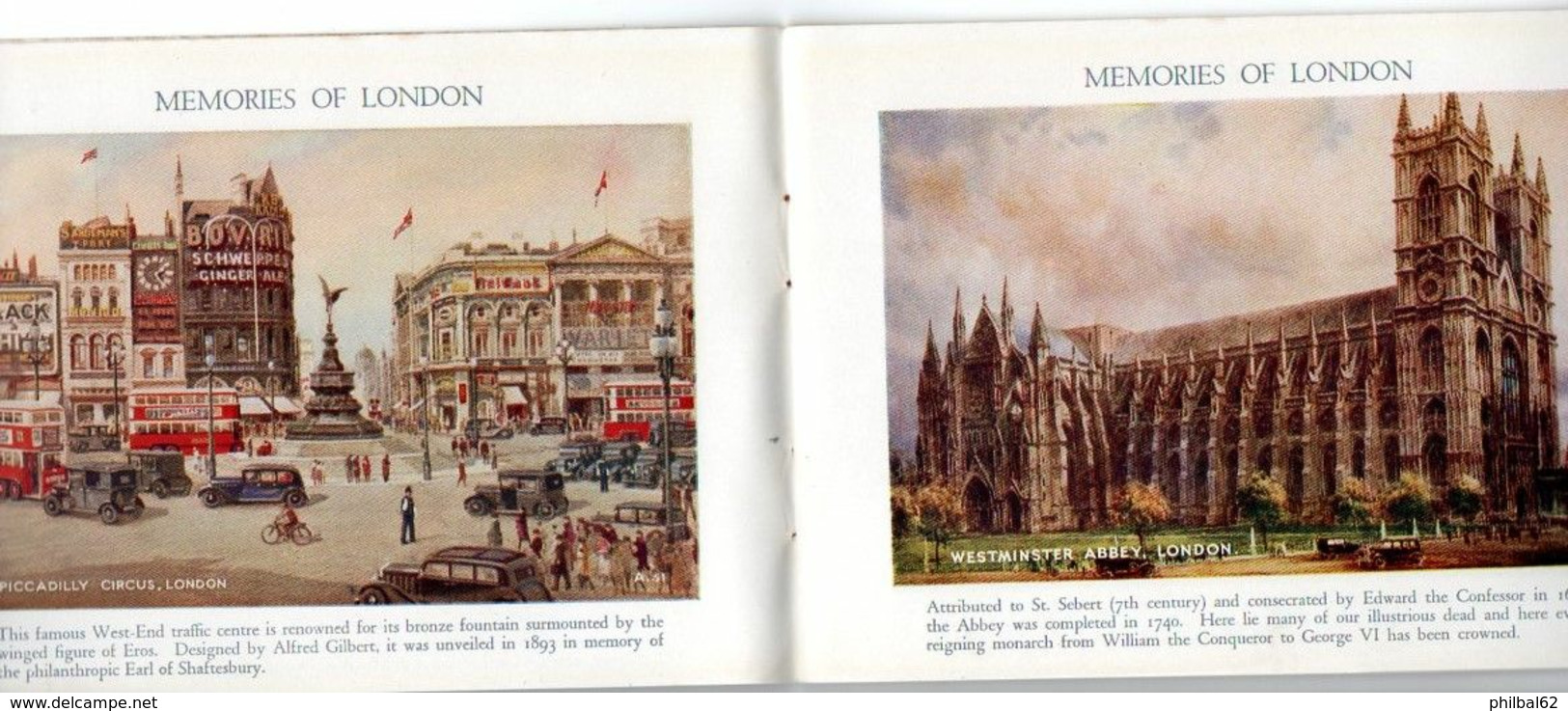 Livret : London Festival Of Britain Souvenir. Memories Of London, A Picture Souvenir Of The World's Greatest City. - Europe