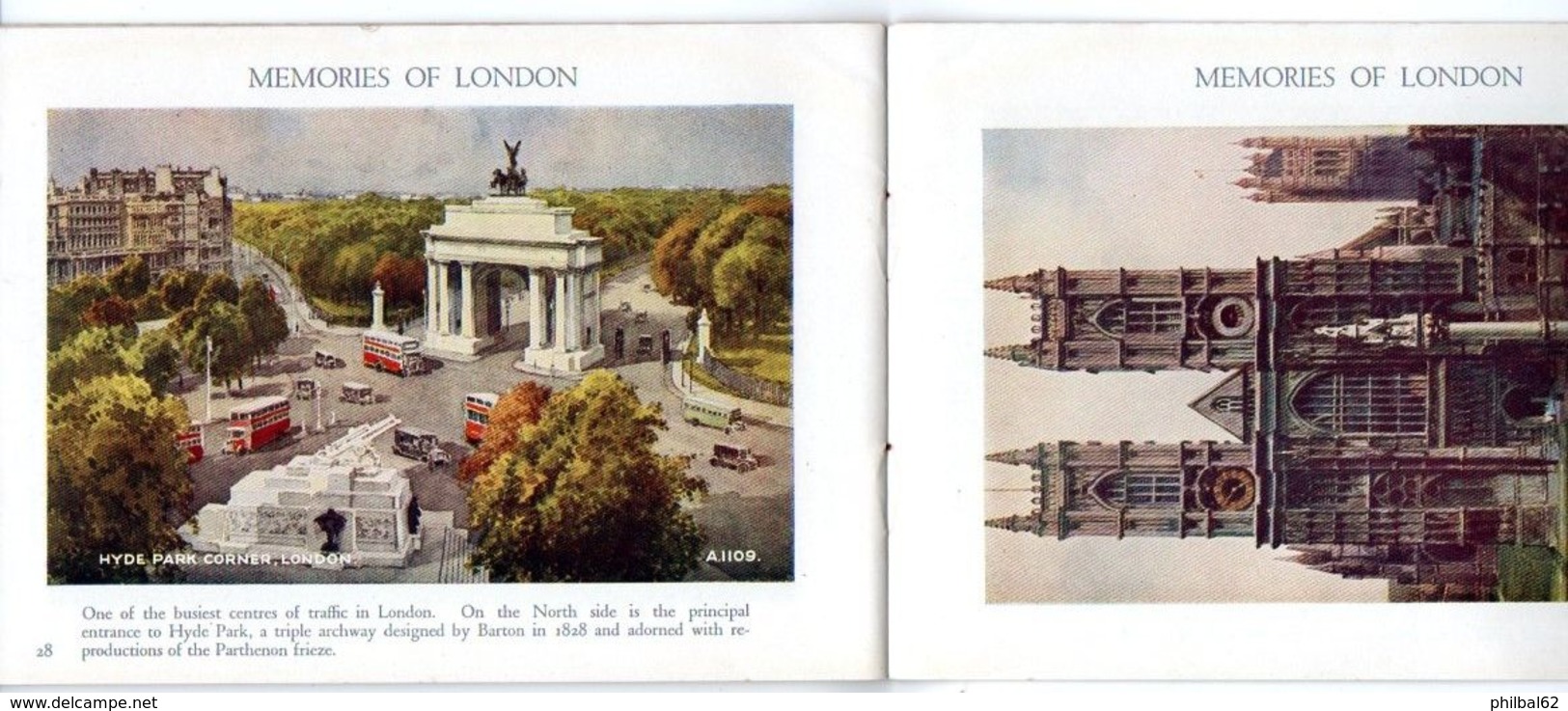 Livret : London festival of Britain Souvenir. Memories of London, a picture souvenir of the world's greatest city.