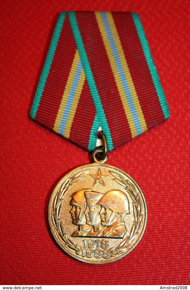 URSS CCCP MEDAGLIA MILITARE RUSSA DELL'ESERCITO SOVIETICO RUSSIA 1943 MARINA MILITARY RUSSIAN MEDAL BOUCLE MILITAIRE KGB - Russie