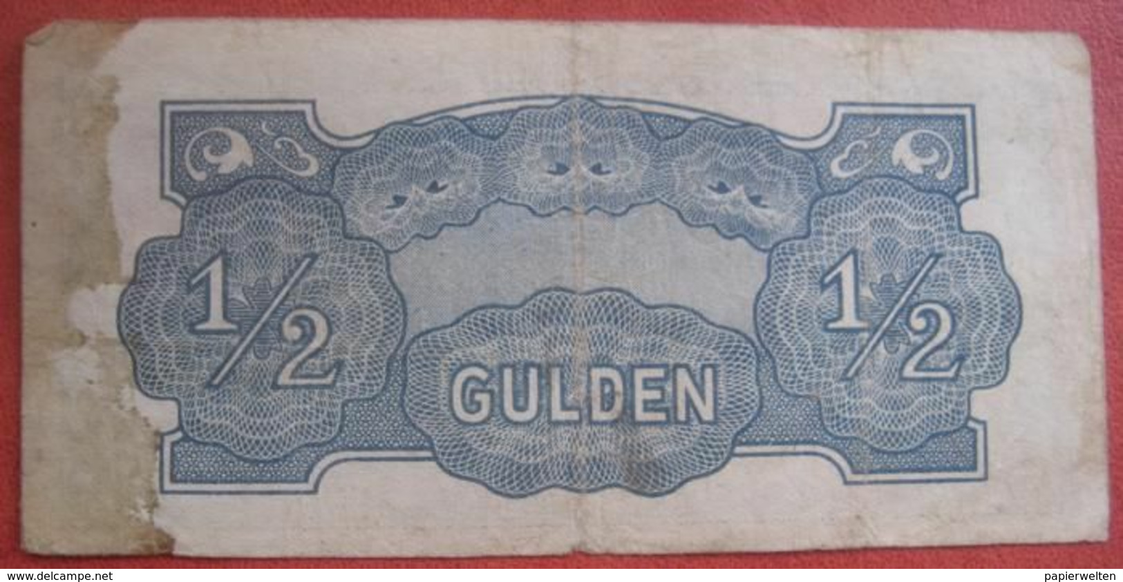 Japanese Occupation: 1/2 / Half Gulden ND (WPM 122b) - Indes Néerlandaises