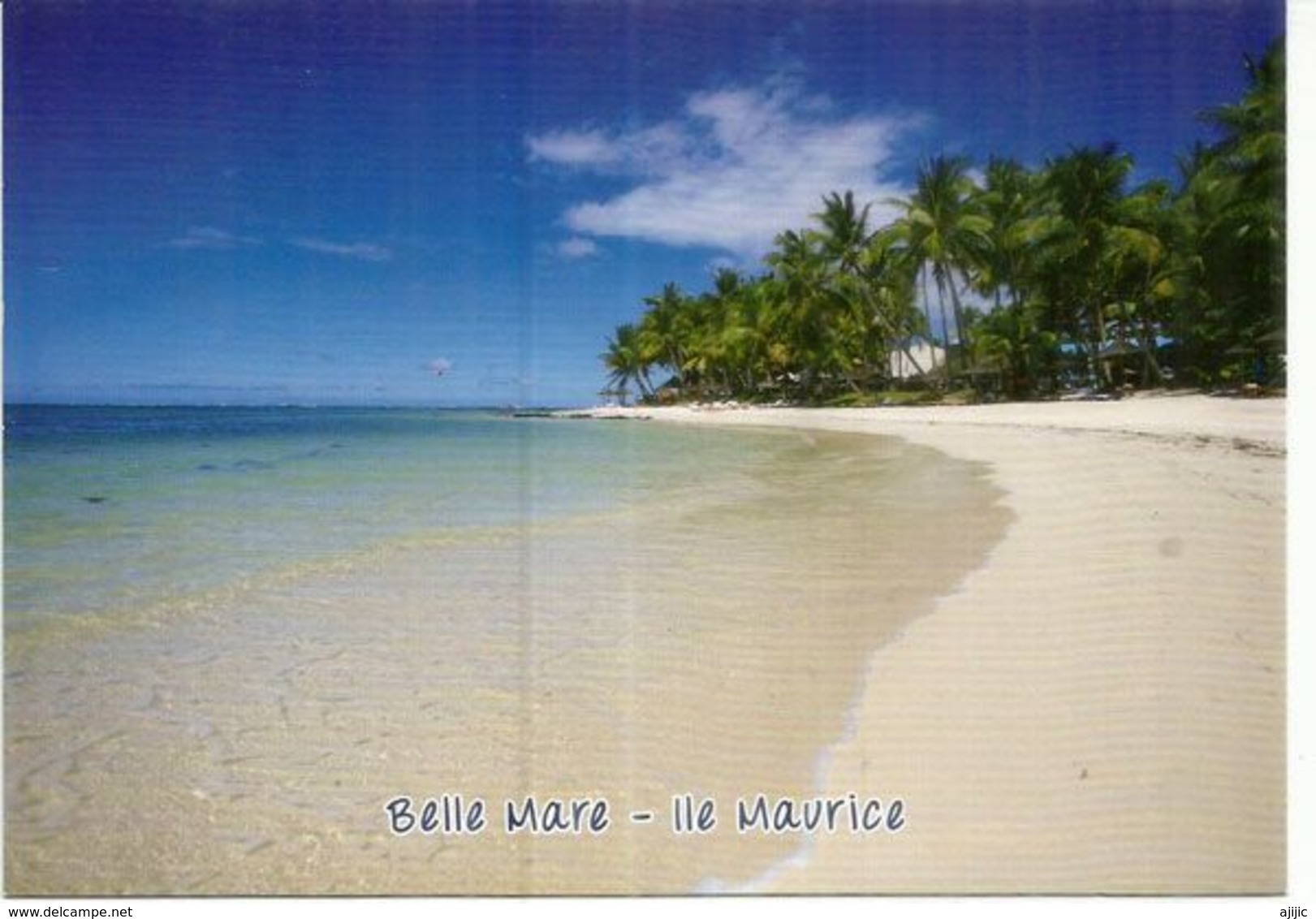 Belle Mare Beach , Exotic Beach With White Sand & Nice Lagoon,  Carte Postale Neuve Non Circulée - Mauritius