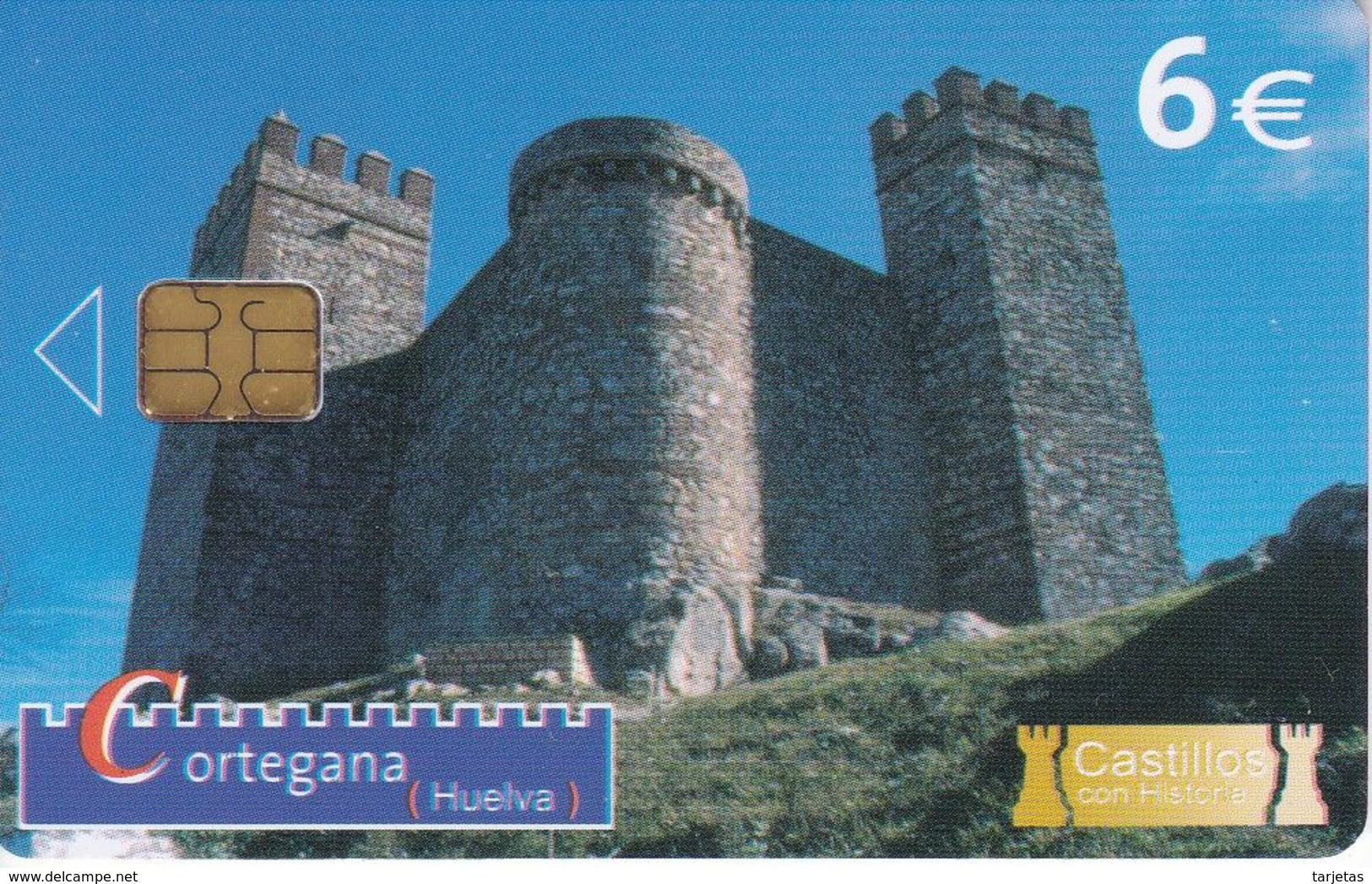 ¡¡OFERTA!! TARJETA DEL CASTILLO DE CORTEGANA SÓLO 0,60 EUROS - Emissioni Di Base