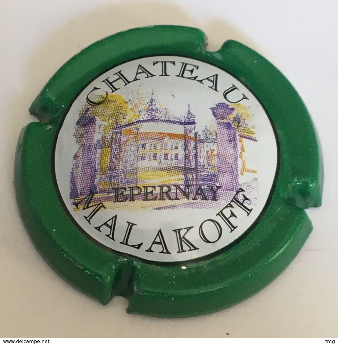 7 - Malakoff Château, Entrée Du Domaine, Vert, Epernay (côte 1 Euros) - Malakoff (Château)