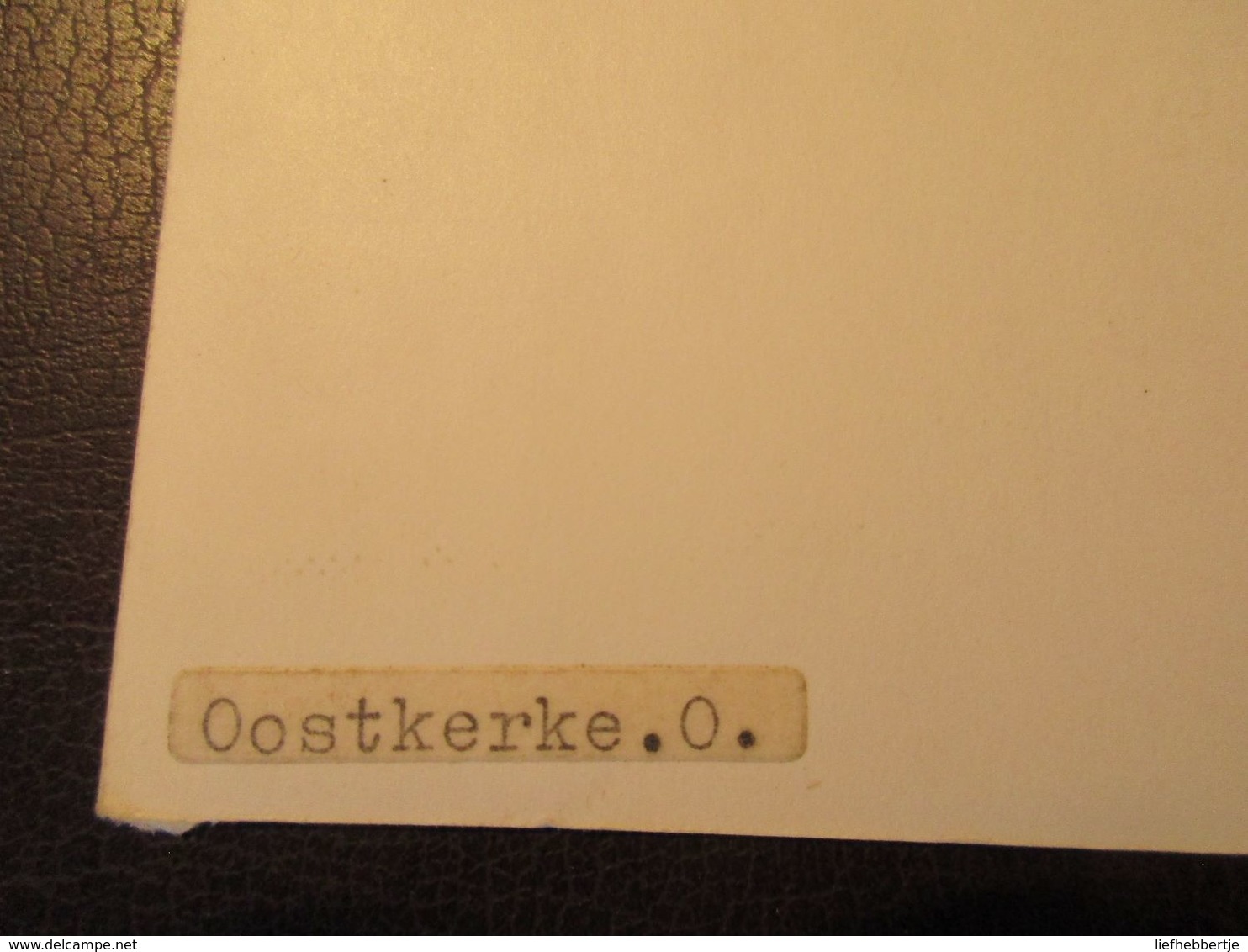 Foto Van  Oostkerke 'O'   - Dorp - Mss Andere Gemeenten - 1954 - Geschiedenis