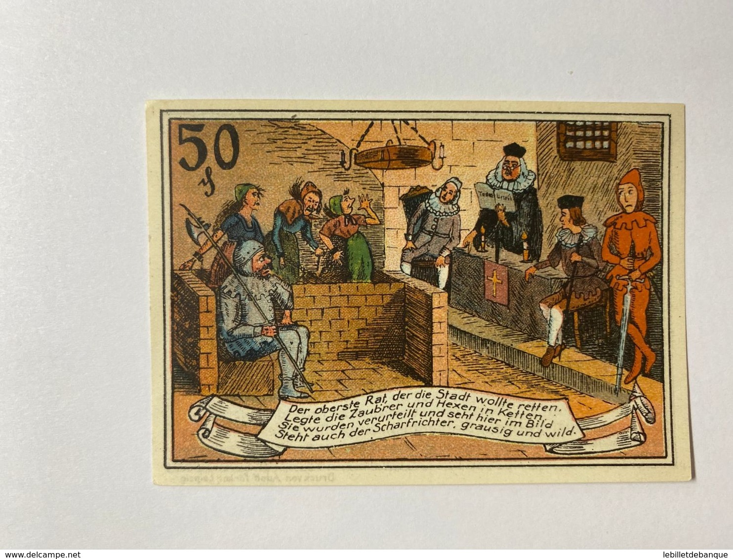 Allemagne Notgeld Neustettin 50 Pfennig - Collections