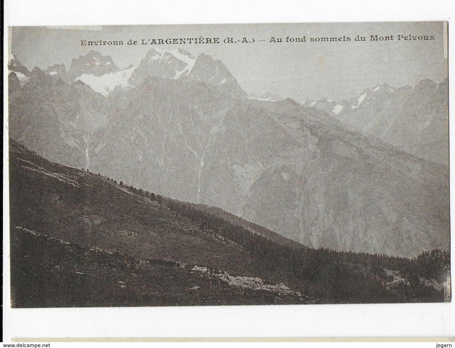 05 - Environs De L'ARGENTIÈRE - Sommet Du Mont Pelvoux   BA - L'Argentiere La Besse