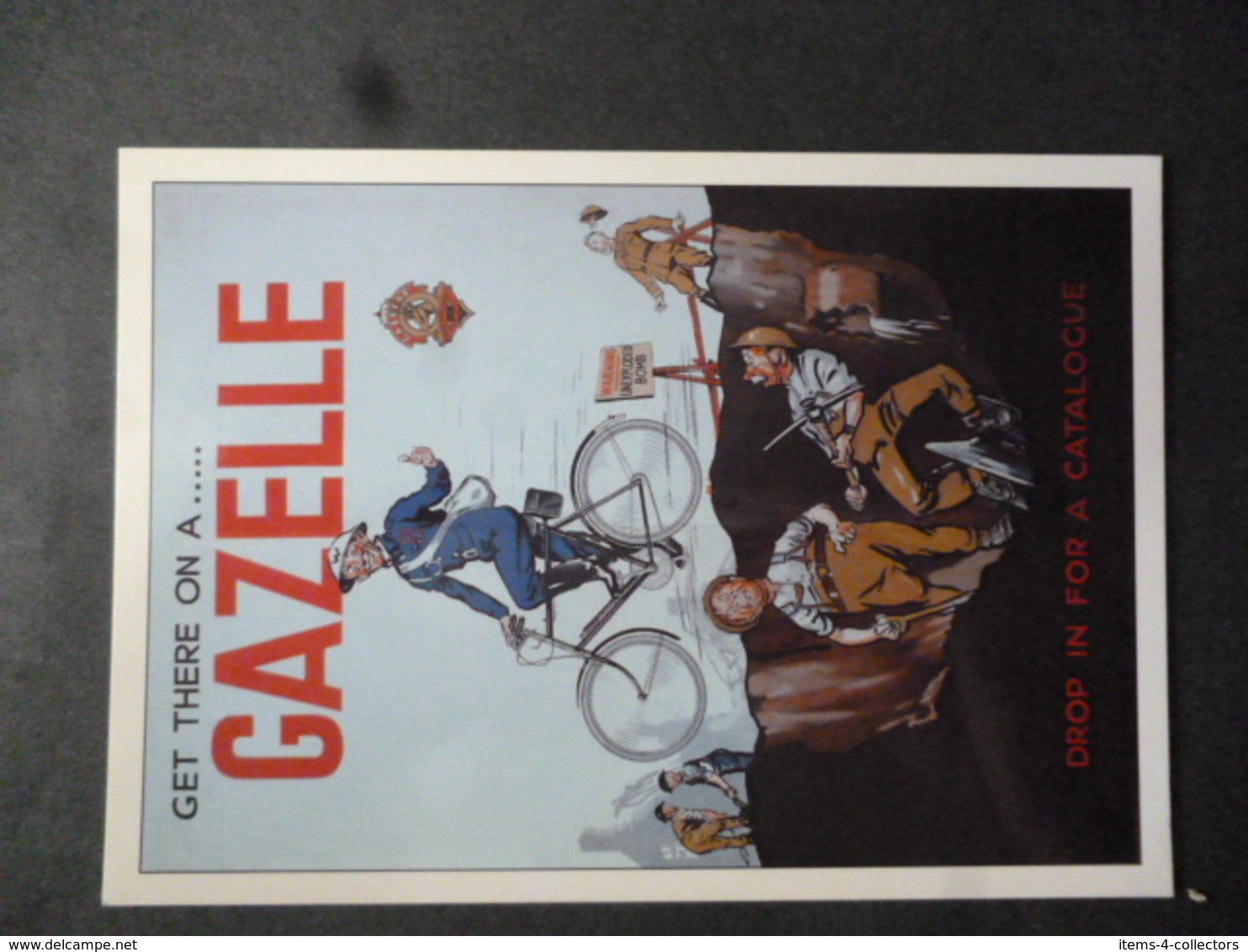 CARD; WARTIME SERIES [A]  FROM AN ORIGINAL AT MUSEUM OF ADVERTISING & PACKAGING, GLOUCESTER - Reclame