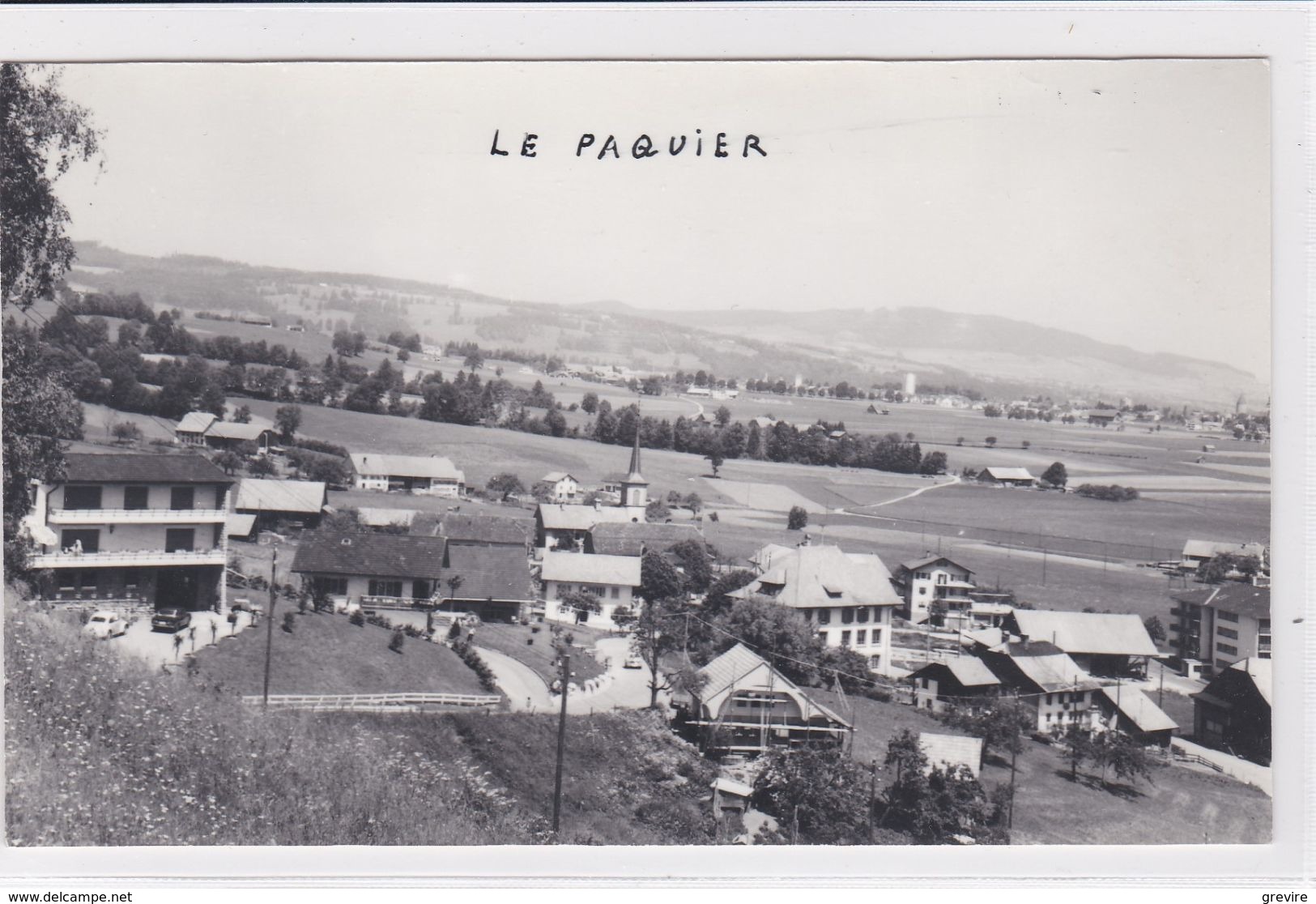 Le Pâquier, Carte-photo - Le Pâquier