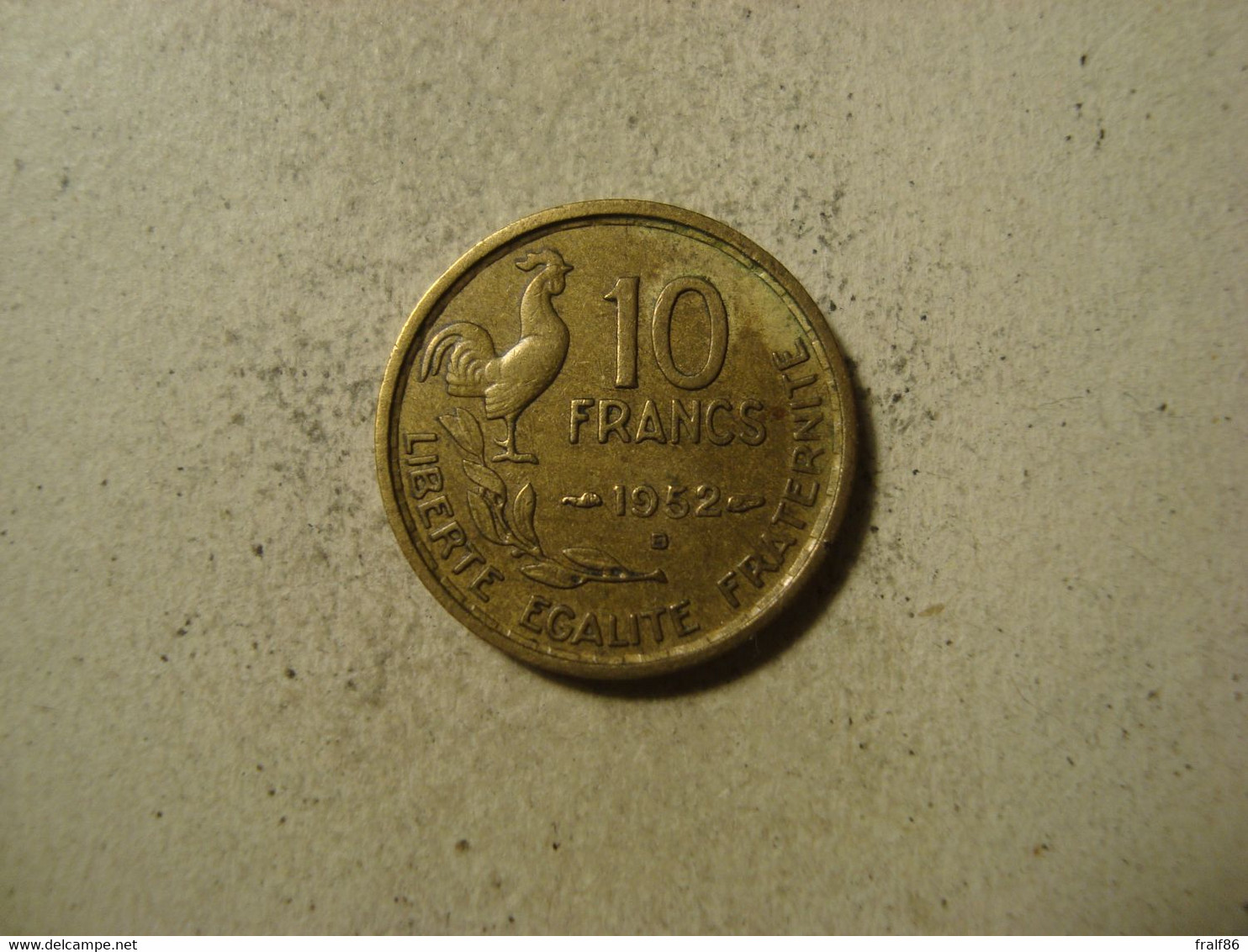 MONNAIE FRANCE 10 FRANCS 1952 B GUIRAUD - 10 Francs