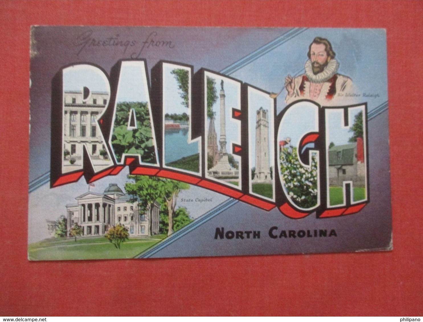 Greetings  Raleigh  North Carolina > Raleigh   Ref 4292 - Raleigh
