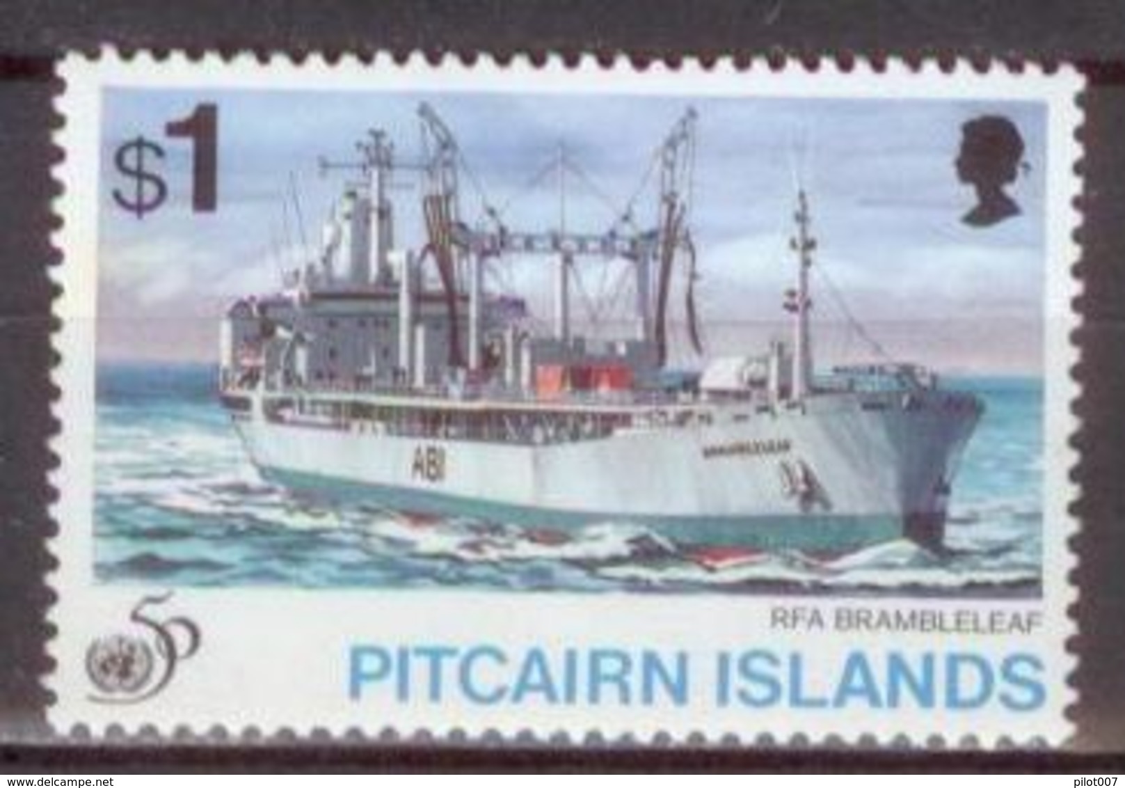 Pitcairn 1995 Mi#466 MNH Cv Eur2.4 Ships - Schiffe