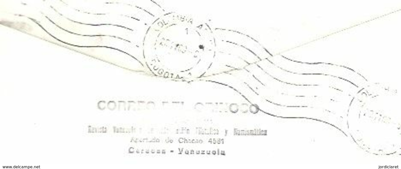 CARTA  REGISTERED  1969 - Venezuela