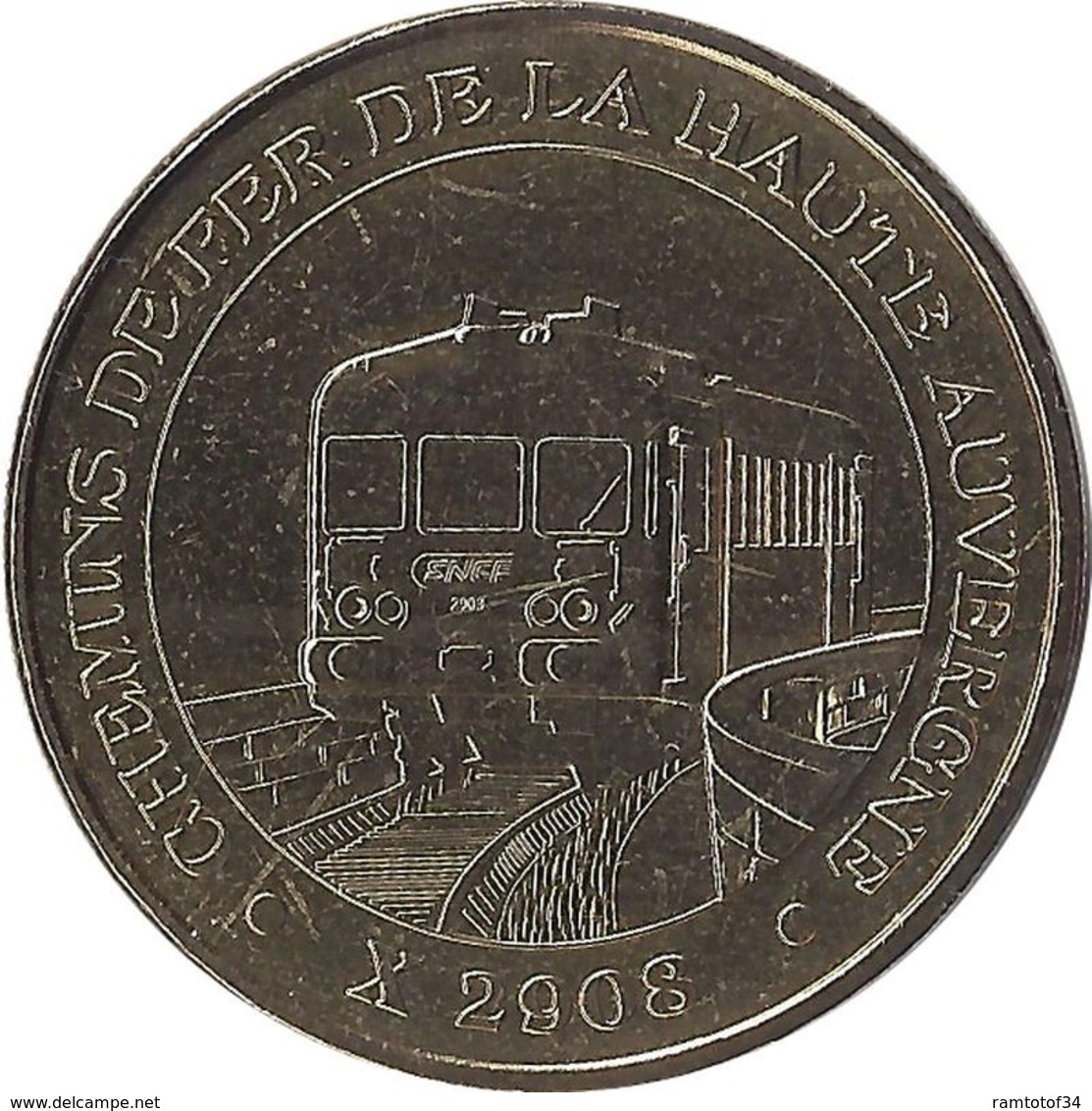 2013 MDP209 - CONDAT - Chemins De Fer De La Haute Auvergne (X2908) / MONNAIE DE PARIS - 2013