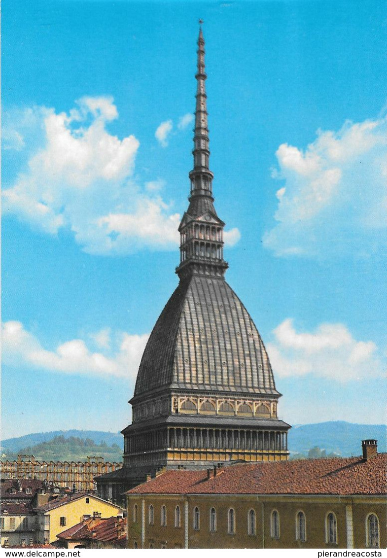 Torino.La Mole Antonelliana. Non Viaggiata - Mole Antonelliana