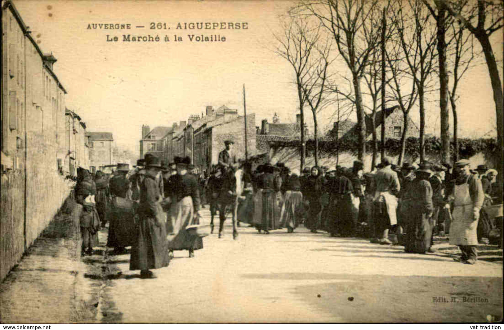 FRANCE - Carte Postale - Aigueperse - Le Marché à La Volaille - L 67140 - Aigueperse