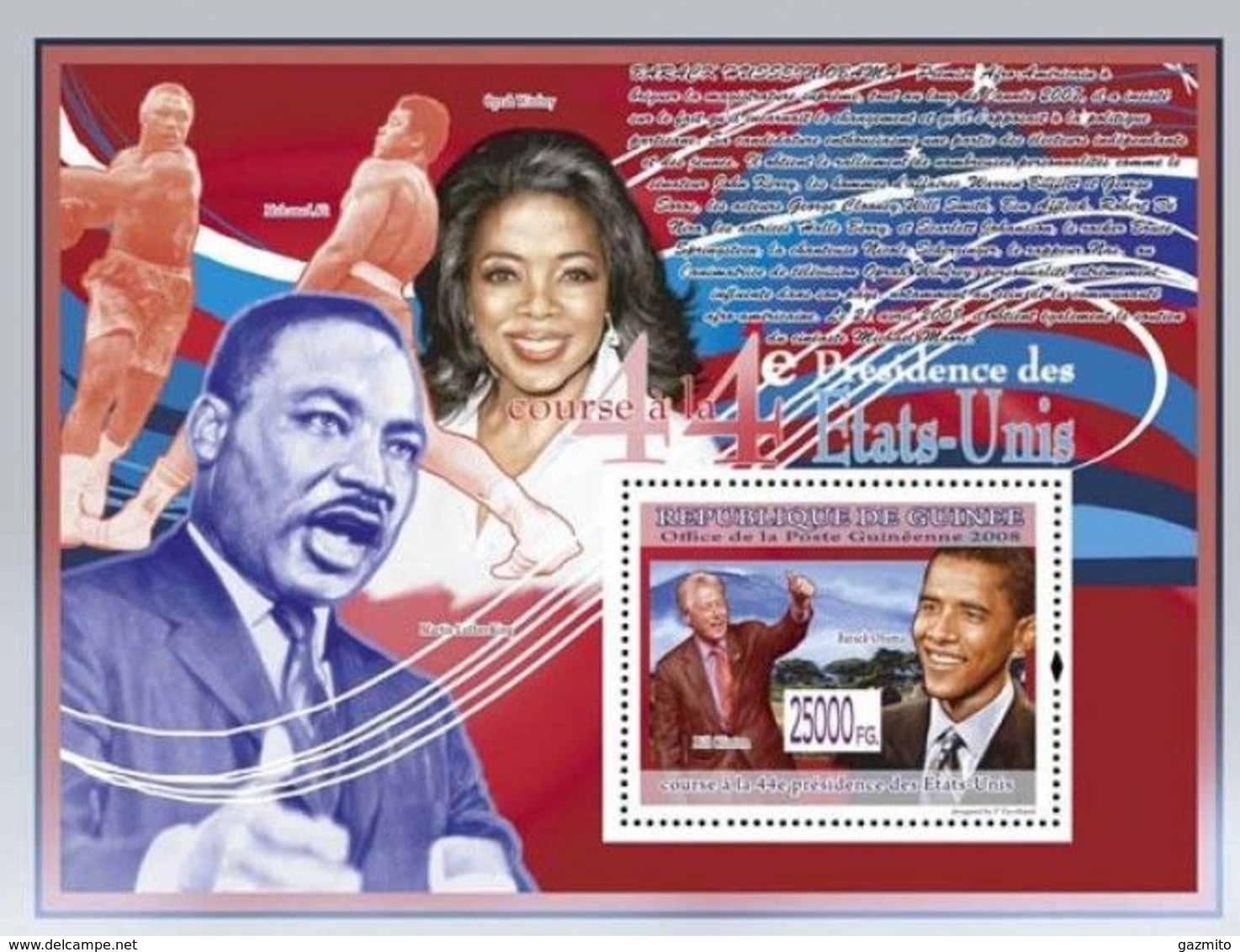 Guinea 2008, President Obama, Boxing, M. Luter King, BF - Martin Luther King