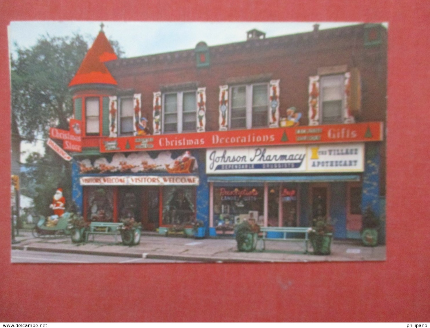 Johnson Christmas Store  & Johnson Pharmacy Smethport Pennsylvania    Ref 4292 - Other & Unclassified