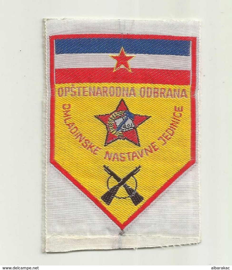 Yugoslavia ONO Patches Flag Komunist Period - Scudetti In Tela