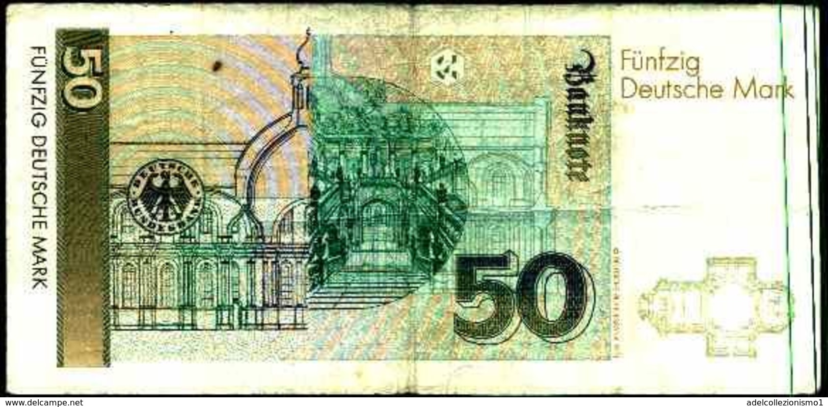 20146) Germania 50 Marchi 1989 BB VF  -banconota Non Trattata.vedi Foto- - 50 Deutsche Mark