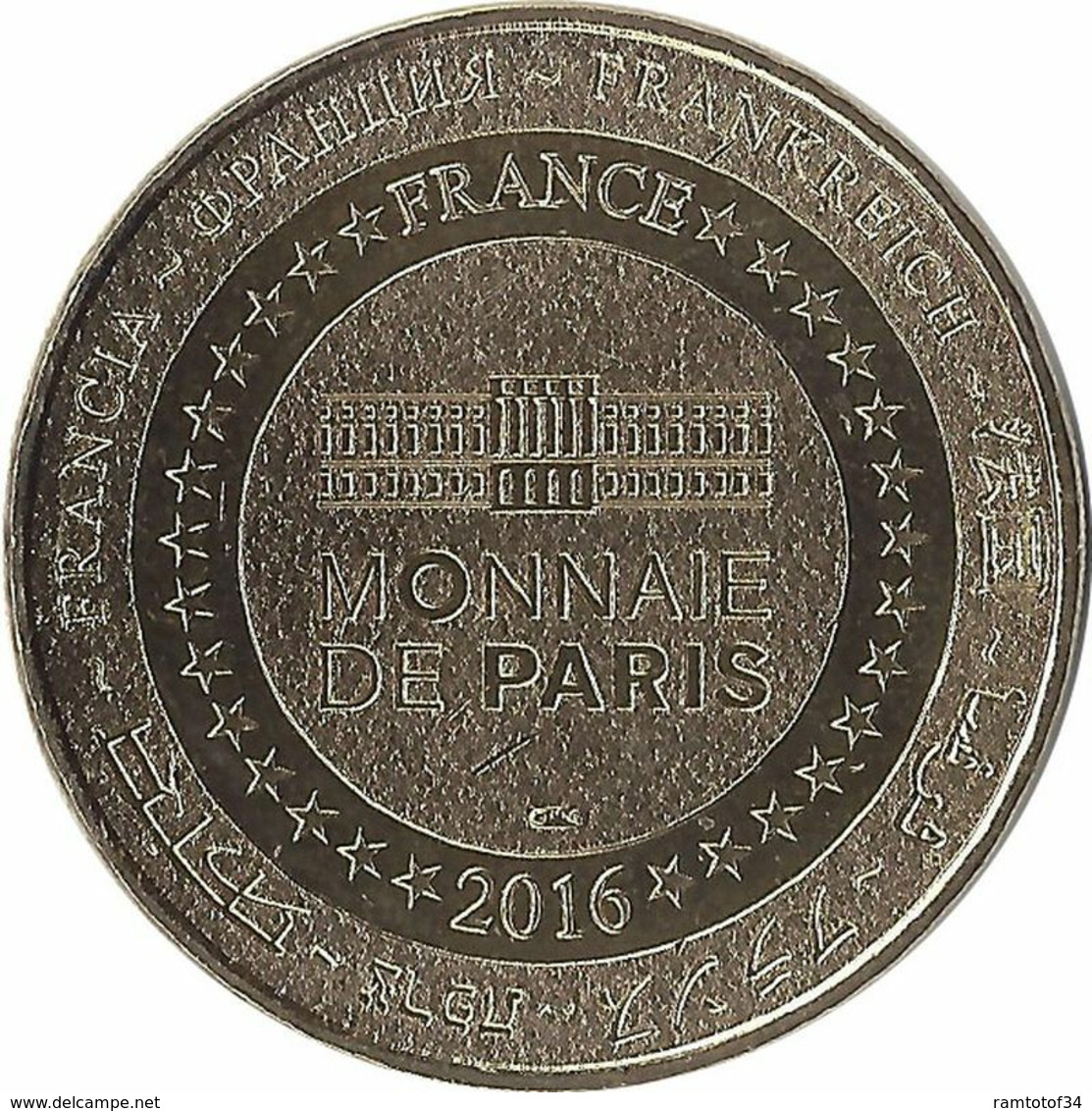 2016 MDP226 - ECHILLAIS - Le Pont Transbordeur 2 (Unique En France) / MONNAIE DE PARIS - 2016