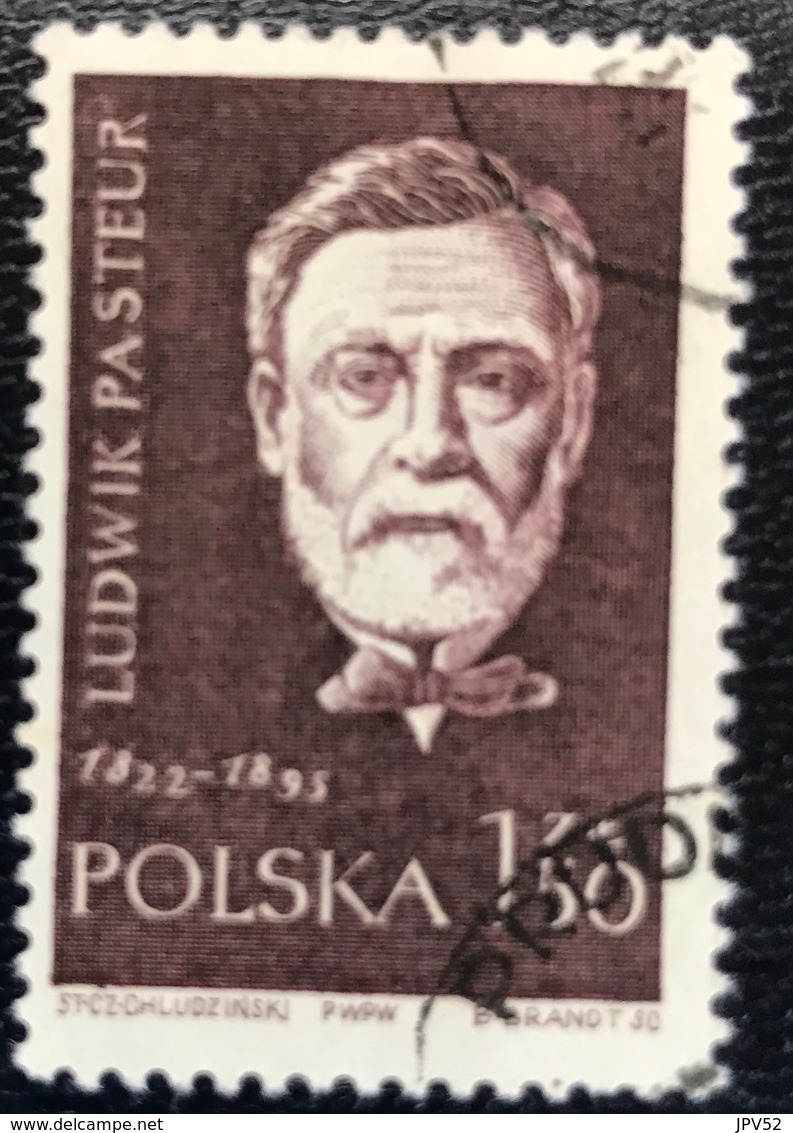 Polska - Poland - P2/12 - (°)used - 1959 - Michel Nr. 1135 - Louis Pasteur - Louis Pasteur
