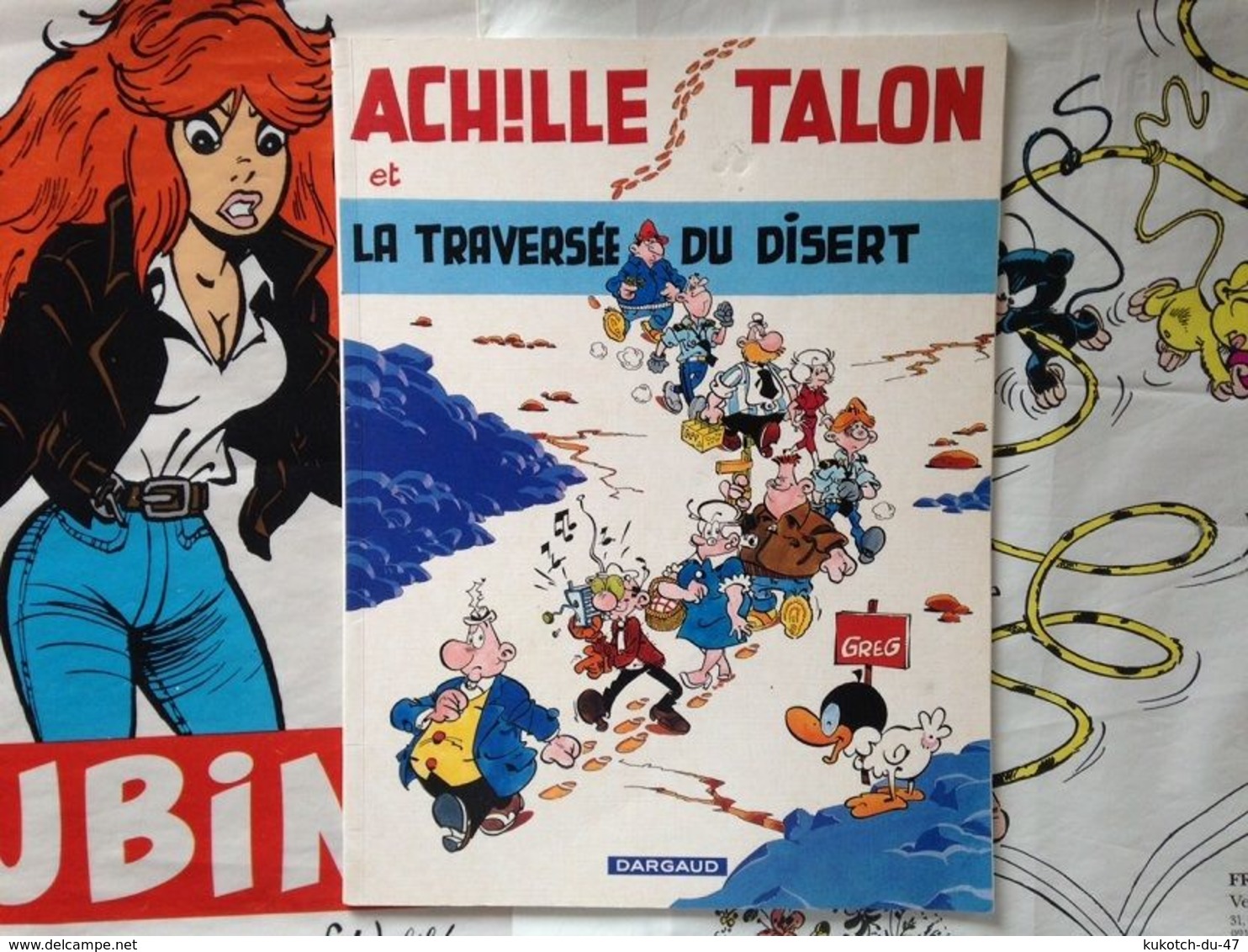 BD Achille TALON Et La Traversée Du Disert - Greg (2009) - Achille Talon