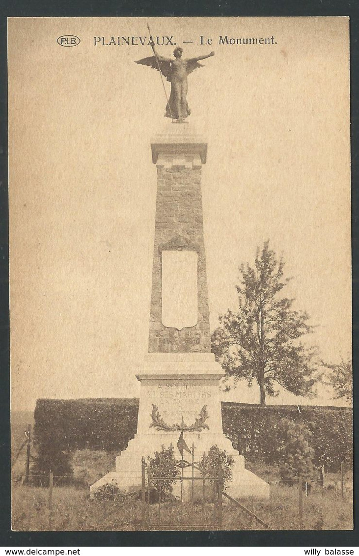 +++ CPA - PLAINEVAUX - Neupré - Le Monument // - Neupre